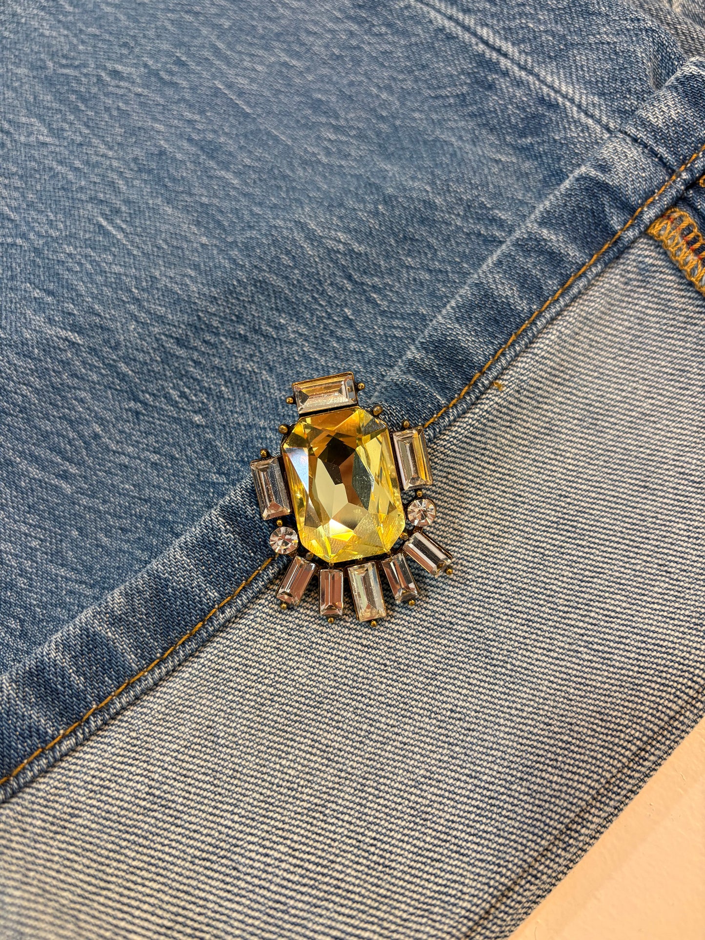 Clip Joséphine Topaze 💛 - La Loge de Suzon