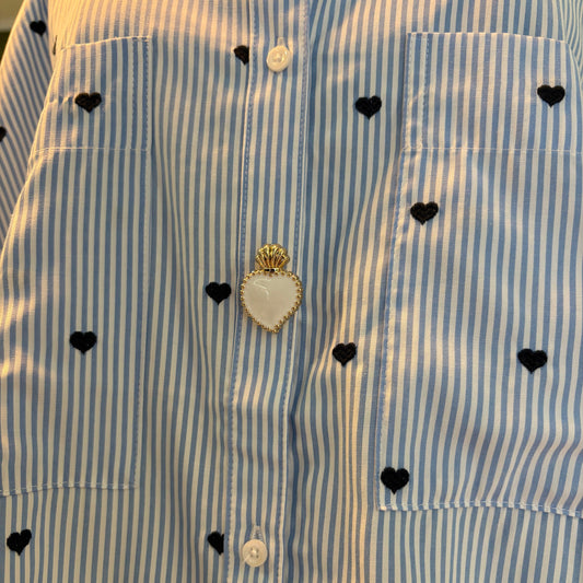 Bijou de Bouton ExVoto Vanille - La Loge de Suzon