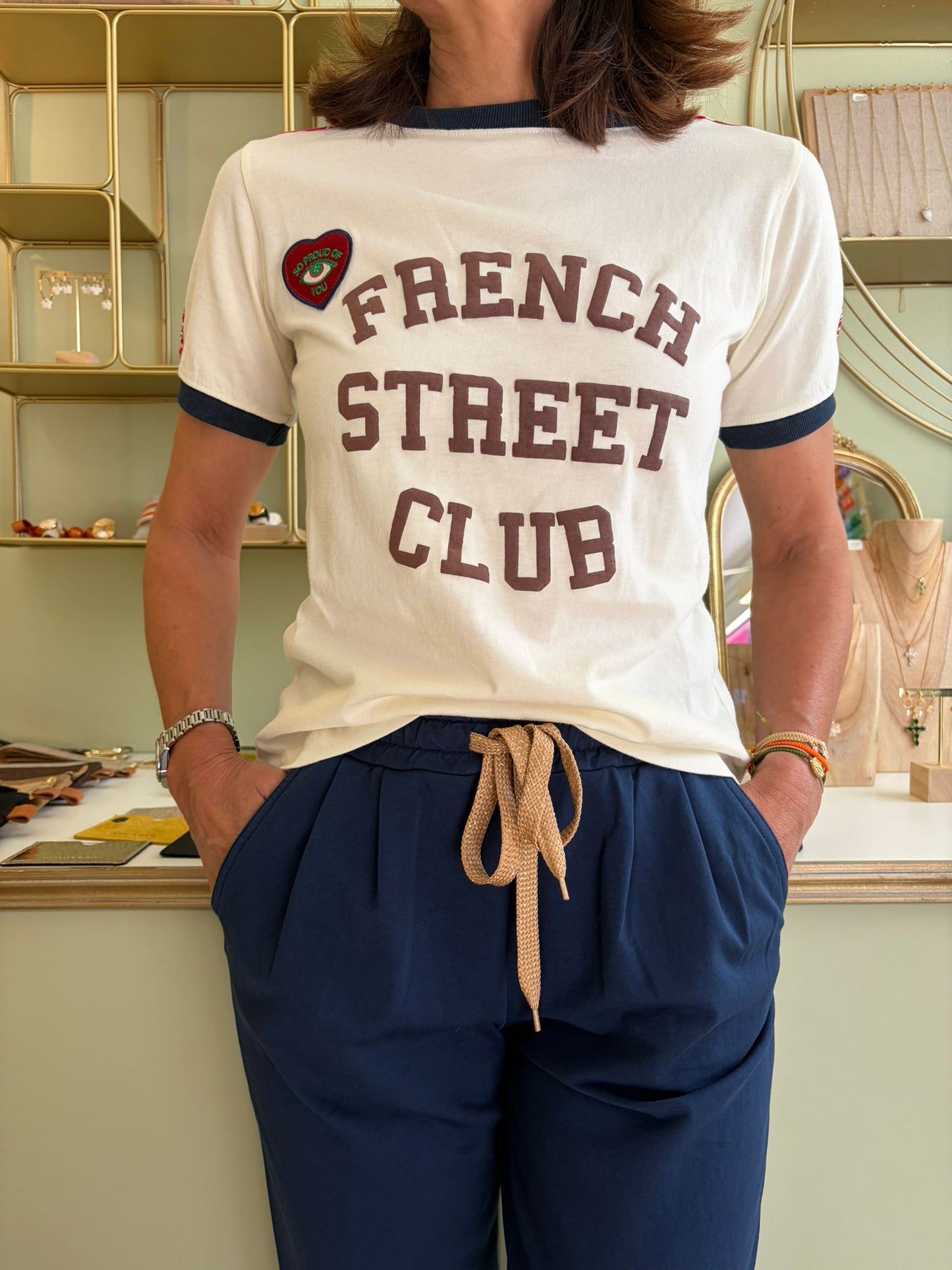 T-Shirt Lois - Écru - One Tee