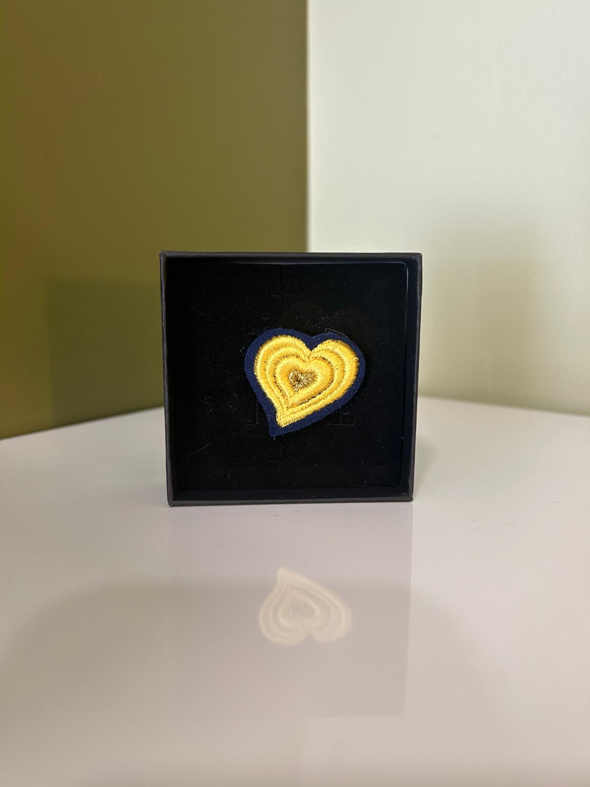 Broche Aimantée - Coeur 💛 - Alex Doré