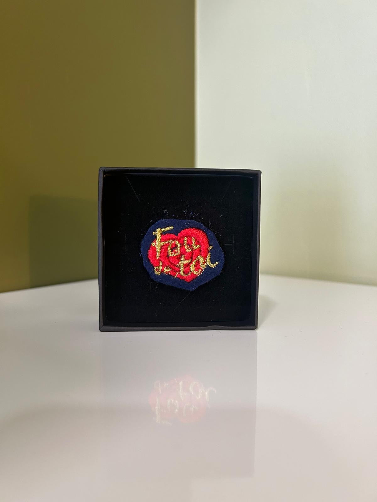 Broche Aimantée - Fou de Toi ❤️ - Alex Doré