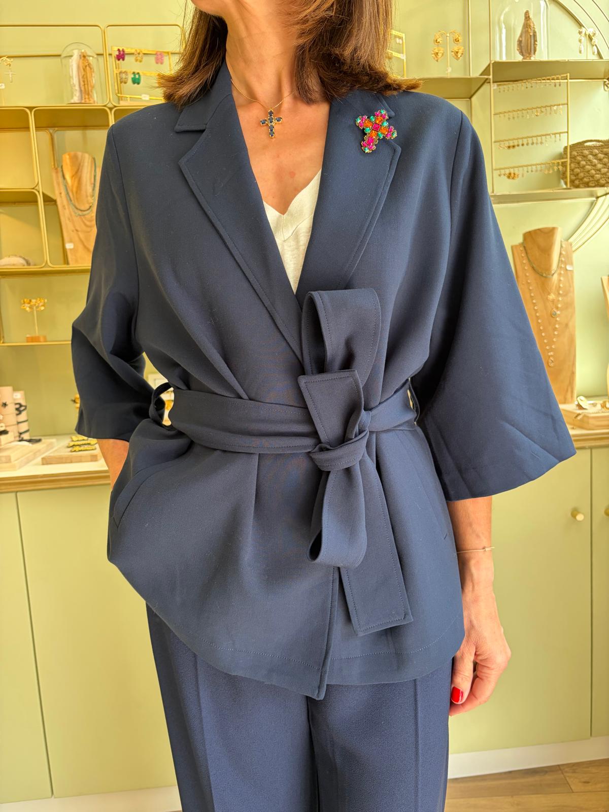 Kimono Flora - Marine - Zilch