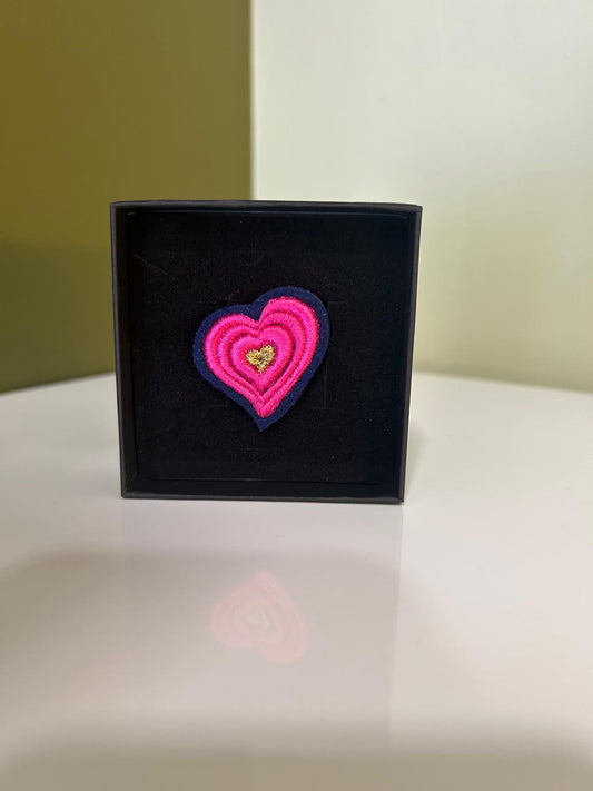 Broche Aimantée - Coeur 🩷 - Alex Doré