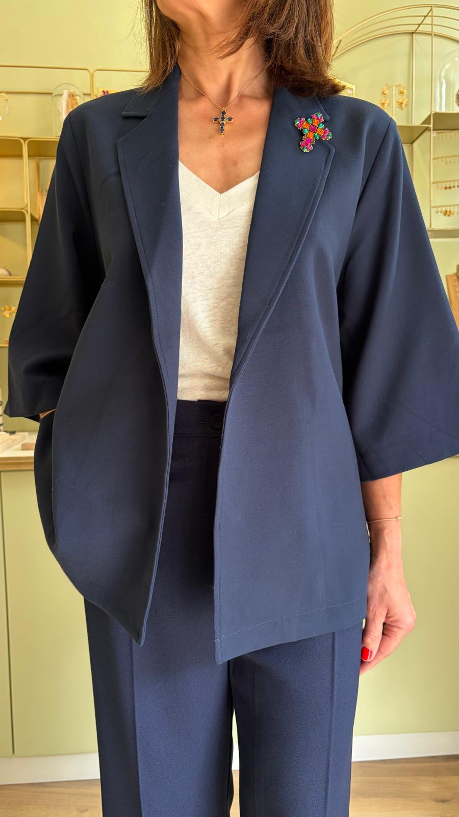 Kimono Flora - Marine - Zilch