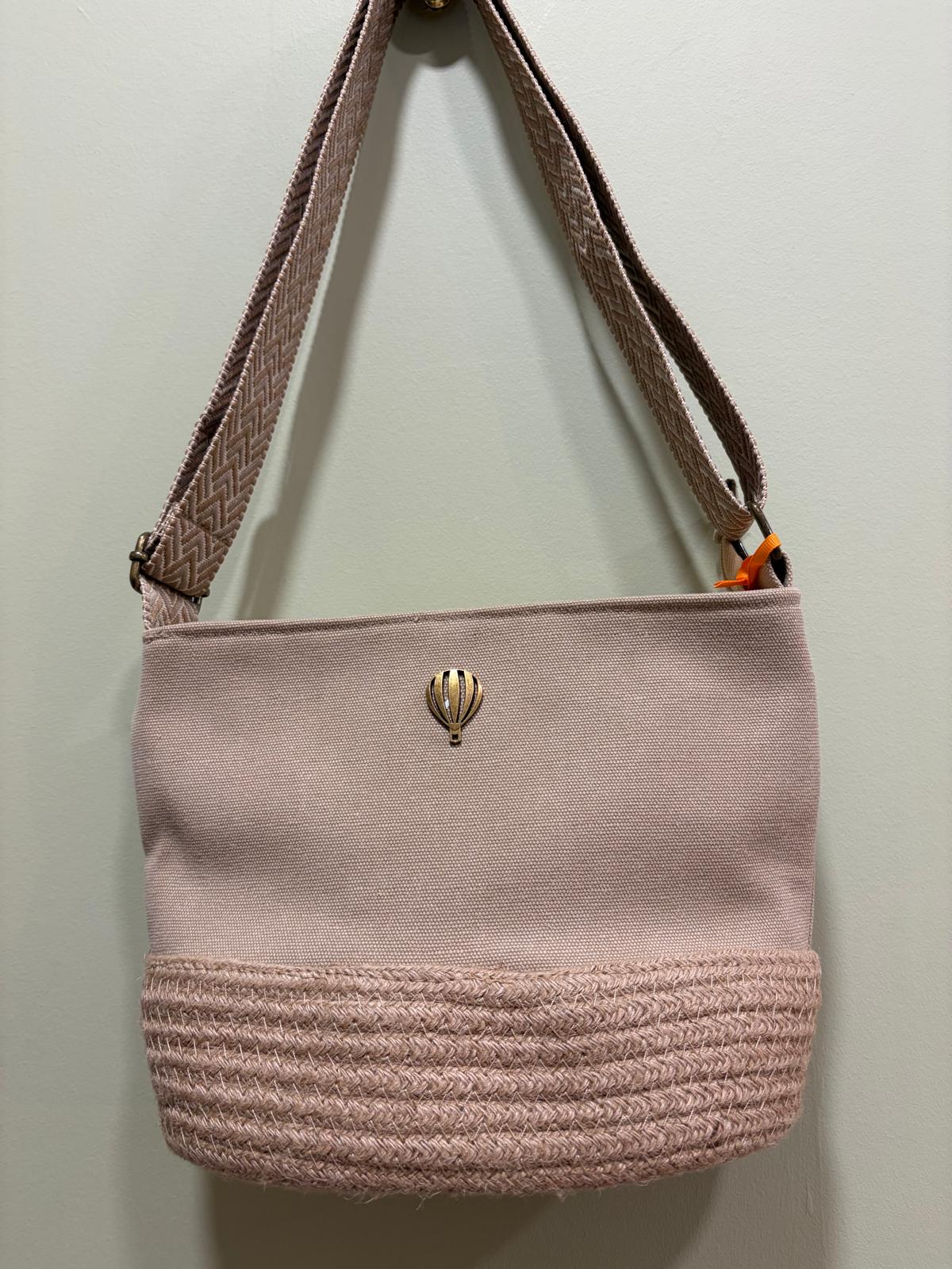 Sac Porté Travers Écru - Caterina - Le Voyage en Panier