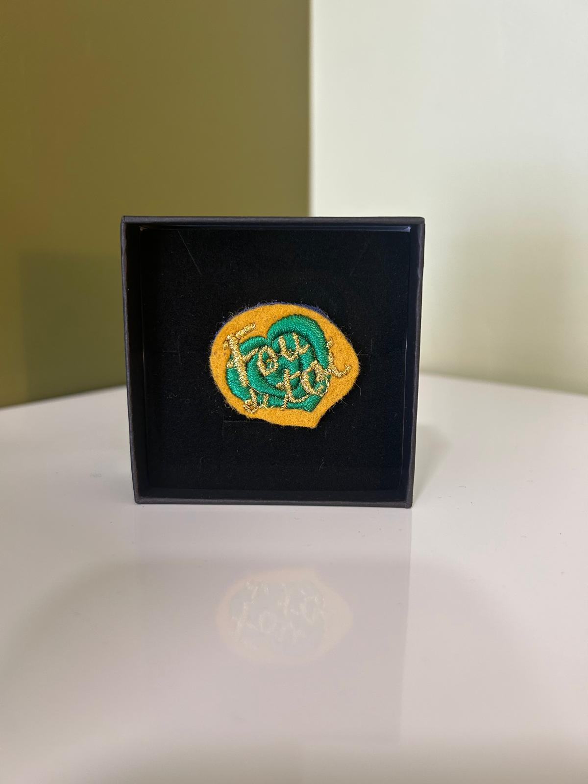 Broche Aimantée - Fou de Toi 💚 - Alex Doré