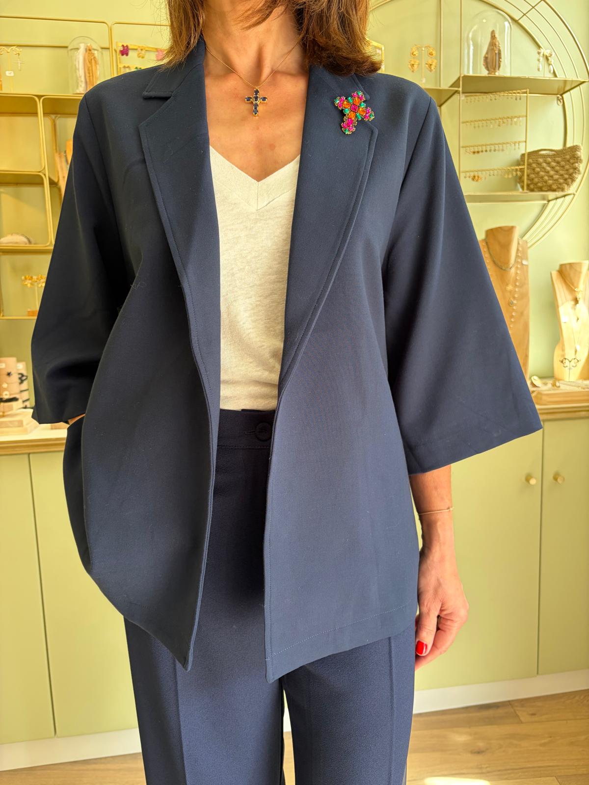 Kimono Flora - Marine - Zilch