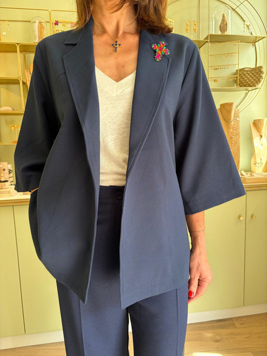 Kimono Flora - Marine - Zilch