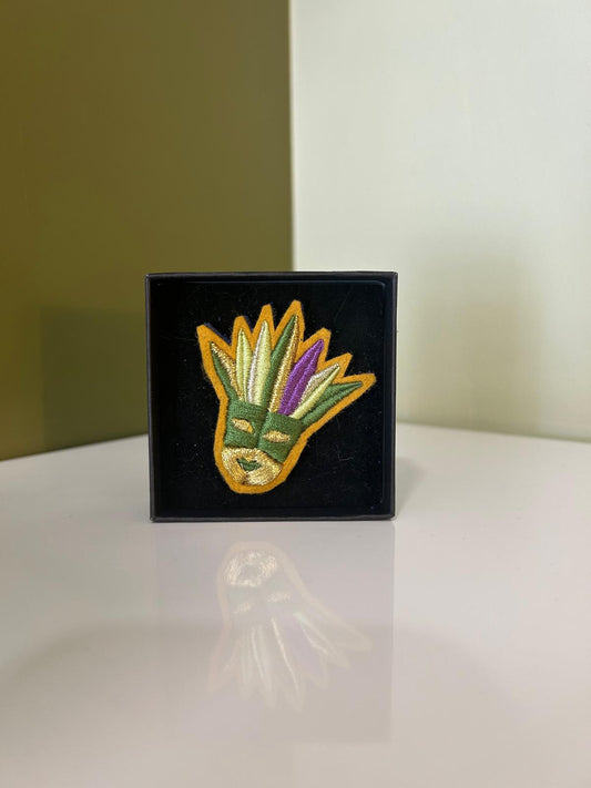 Broche Aimantée - Masque Vénitien 💜 - Alex Doré
