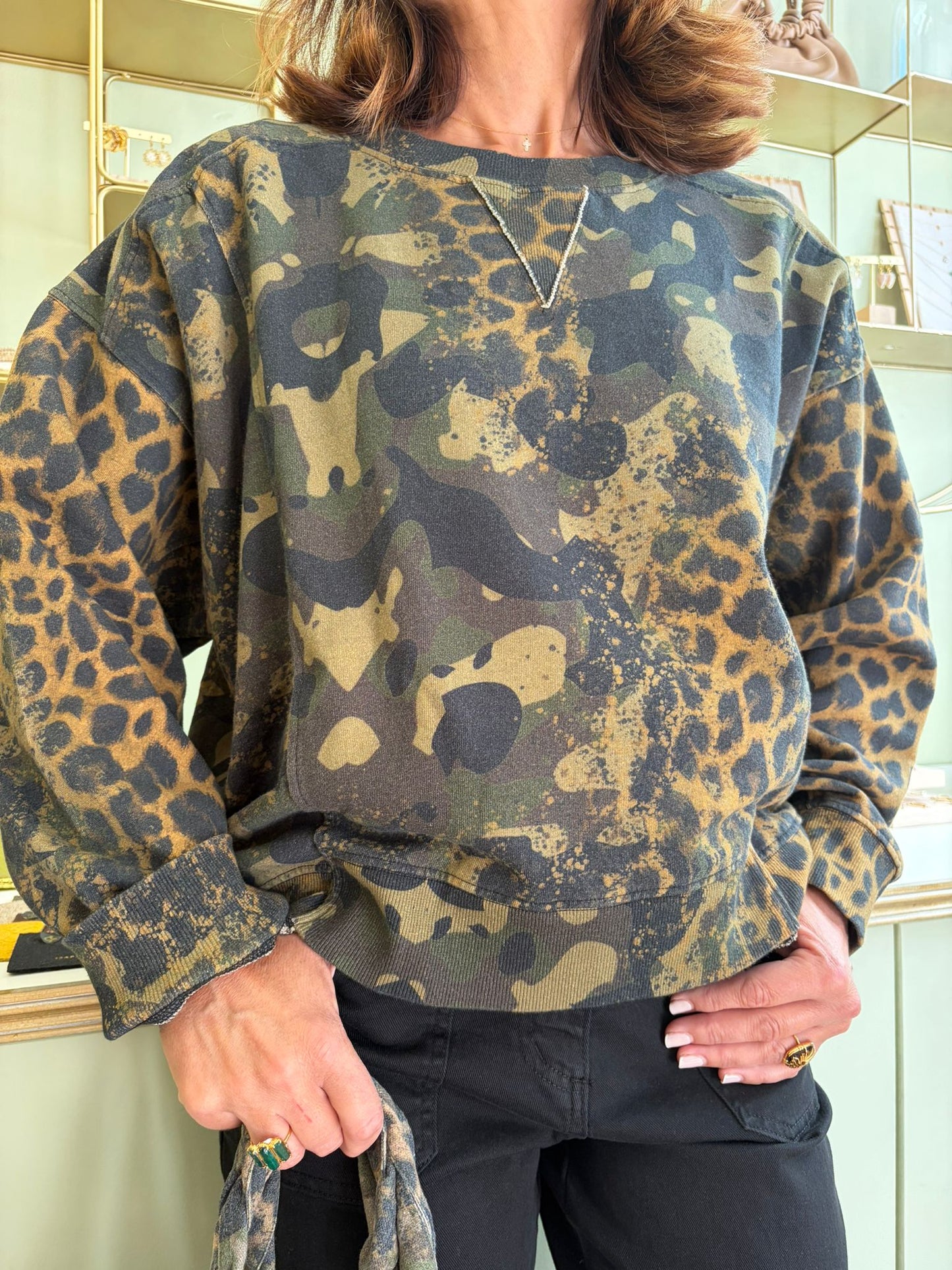 Sweat Dany - Léopard - One Tee