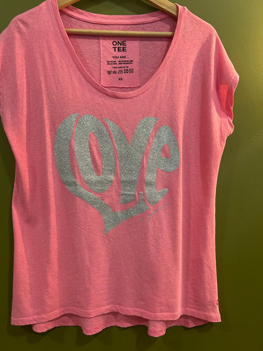 T-Shirt Anna Lin - Pink - One Tee