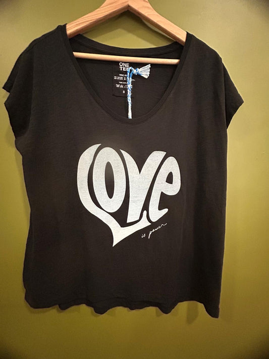 T-Shirt Anna - Noir - One Tee